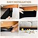 sunoyar Elastic Under Couch & Bed Blocker for Kids & Pets Toys Adjustable Gap Guard Stops Lost Toys, No Tools Install Fits Right-Angle Furniture Legs (3