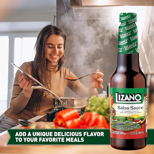 Lizano Salsa Sauce With Vegetables and Spices, 9.46 fl oz (Pack of 1)
