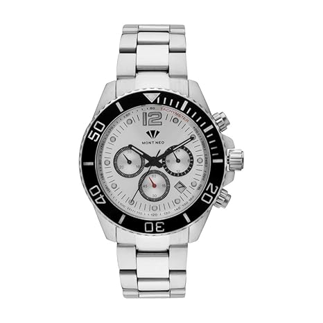 Mont Neo Chronograph White Dial Mens Watch - 3301C-M1103