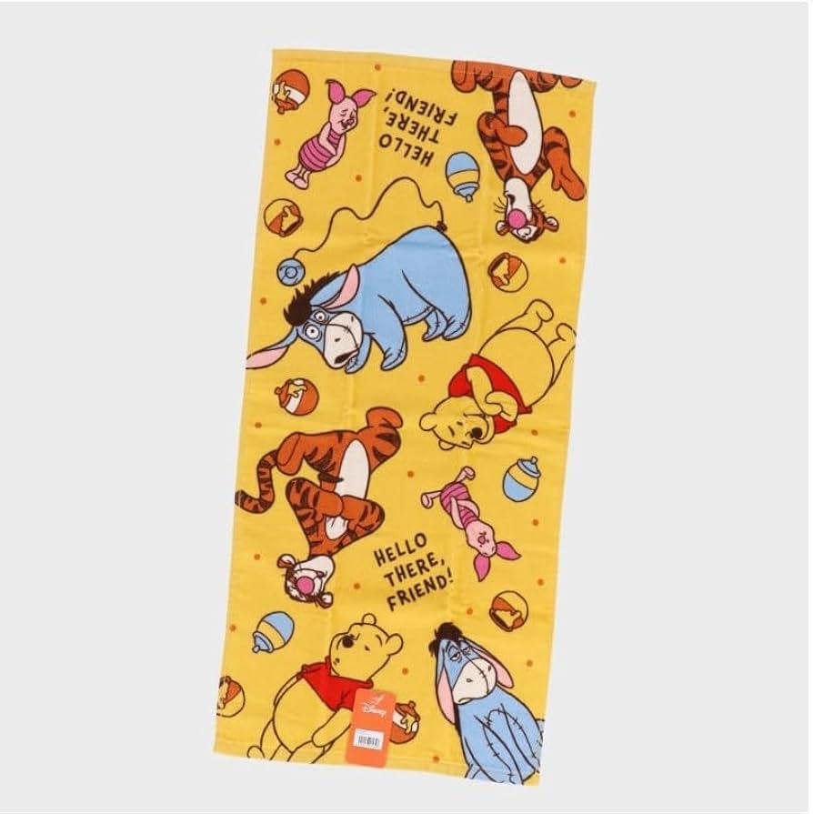 Amazon｜ディズニーフェイスタオル□くまのプーさん「トラスト」□34