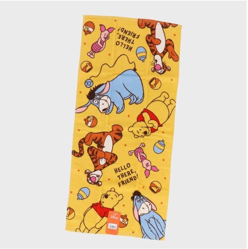 Amazon｜ディズニーフェイスタオル□くまのプーさん「トラスト」□34