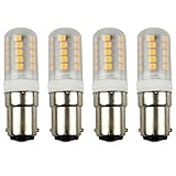 Newhouse Lighting BA-2320-4 LED Bulb, 2.3W (20W Equivalent) Halogen Replacement, 300 Lumens, 120V, 3000K, White, 4-Pack