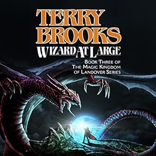 Wizard at Large Audiolibro Por Terry Brooks arte de portada