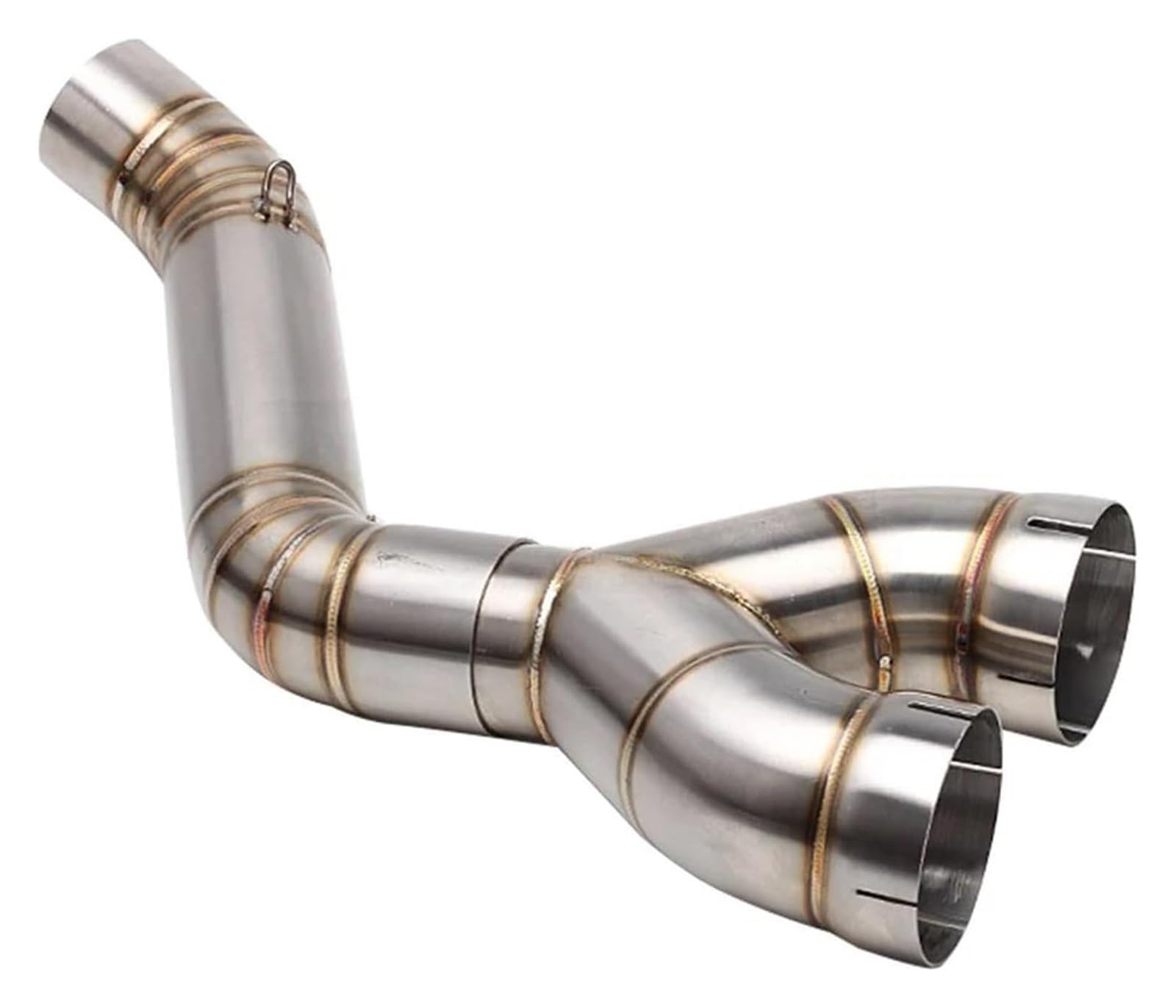 per BMW S1000 RR S1000R 2010 2011 2012 2013 2014 Silenziatori Terminali per Tubo di Scarico Centrale per Motociclette Slip-On Link Connect Silenziatore Scarico Tubo