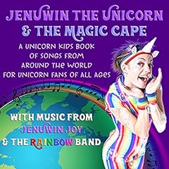 JenUwin the Unicorn & the Magic Cape Audiolibro Por Jenifer Joy arte de portada