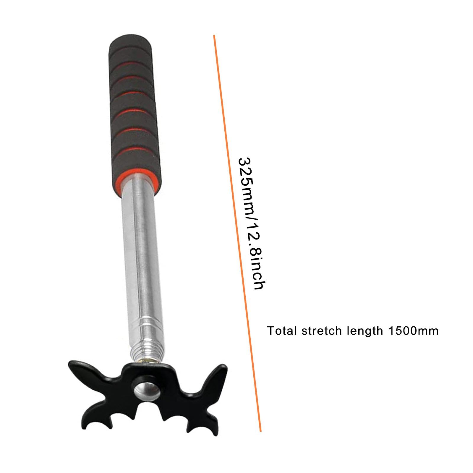 Rockible Puente para Taco de Billar, Reposa Tacos de Snooker, Longitud Ajustable, Portátil