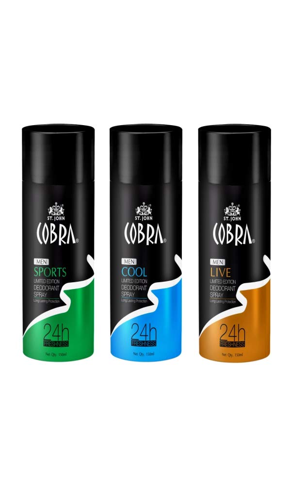 ST. JOHN COBRAST-JOHN Deo Live & Sports & Cool