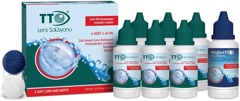 TTO Lens Solüsyonu 6X60 Ml+Tto 60 Ml Çanta Boy Hediye