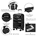 Kono Maleta de Cabina 55cm Pequeña Maleta de Viaje Ligera Portátil con Cerradura TSA Resistente Imagen de Kono Maleta de Cabina 55cm Pequeña Maleta de Viaje Ligera Portátil con Cerradura TSA Resistente