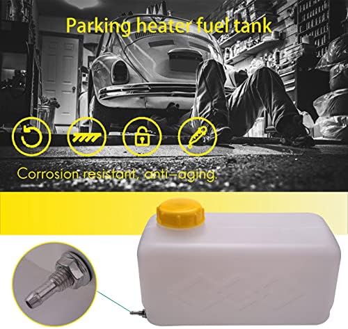 Geroosaty 5.5L Plastic Air Parking Heater Tank Gasoline Oil Storage for Eberspacher Oil Gasoline Tank
