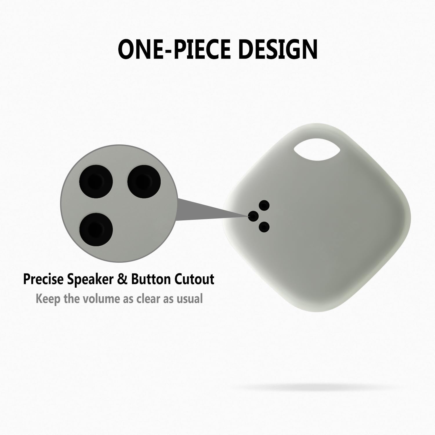 Geiomoo Silicone Case for Tile Mate (2024) Tracker, Soft Flexible Scratch Resistant Protective Cover with Carabiner (Luminous Green+Pink+Blue)