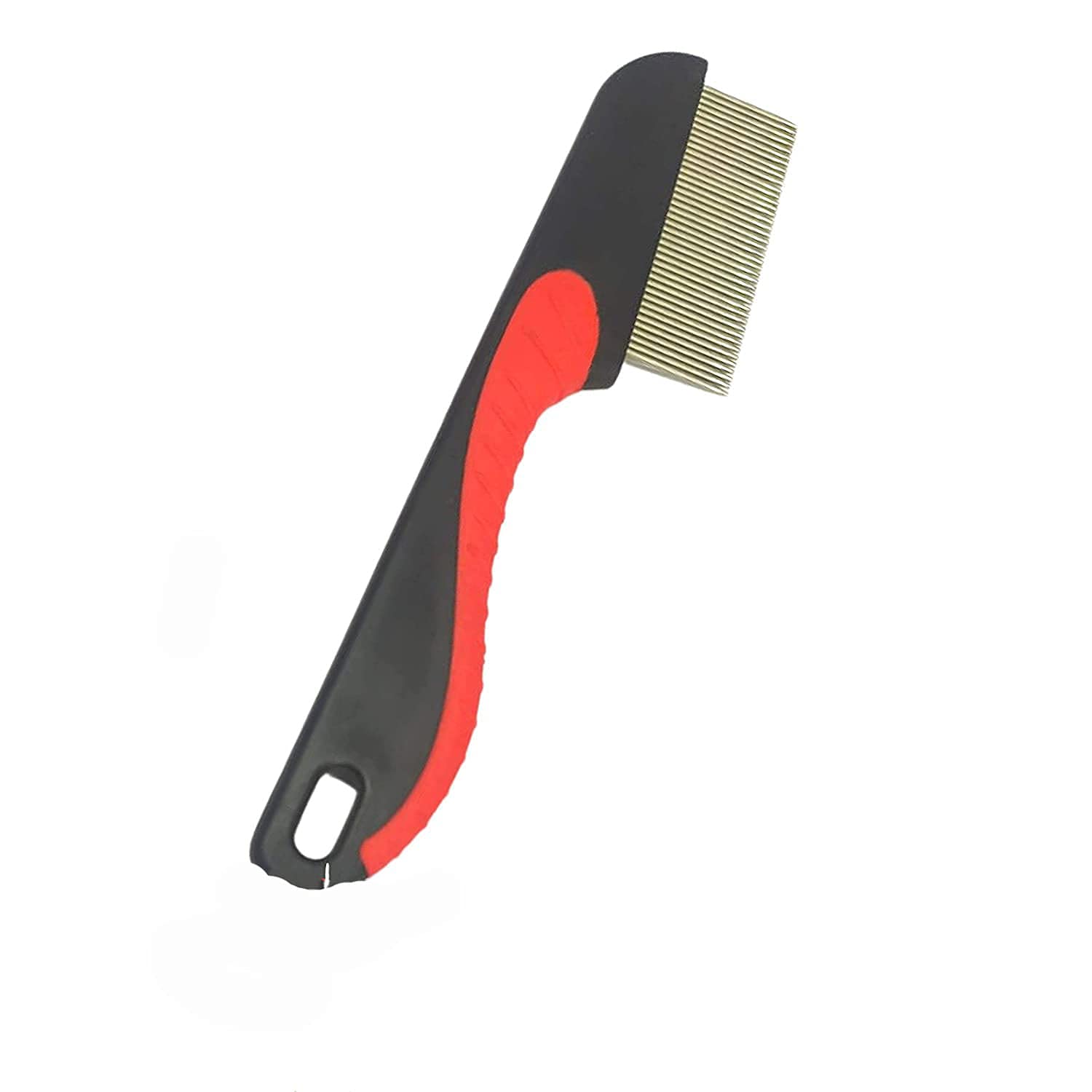 Pet Guard Flea Rubber Handle Single Side Steel Needles Pet Comb Hairbrush for Puppies&Dogs, Small (Flea Comb) (B09HMQV2DK) Amazon Price History, Amazon Price Tracker
