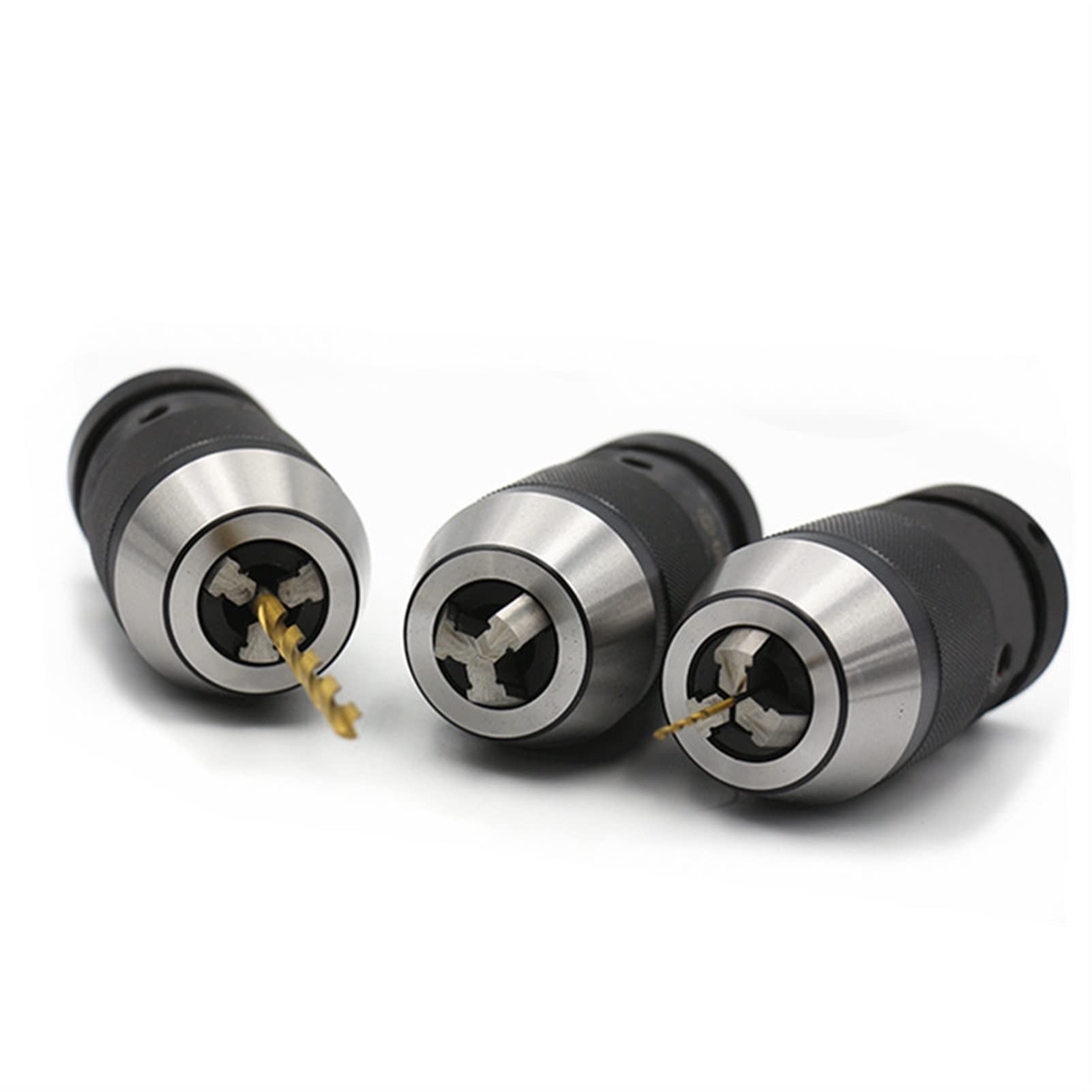 Uchwyt tokarski, Uchwyt wiertarski bez keylesh do wiertła wiercenia B12 B16 B18 B22 Chuck Tokarka Wiertła elektryczna Bit Arbor(JT6(1-16MM))