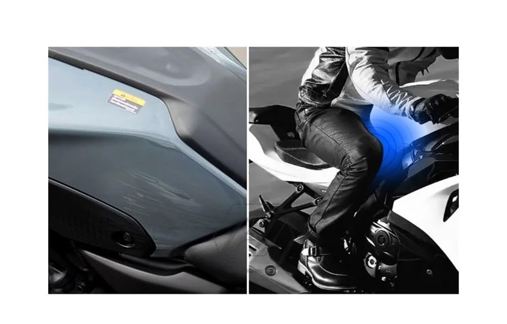 BatwhO Tappetino Serbatoio Moto Protezione Laterale Antiscivolo del Serbatoio per CB1000R CB 1000R 2021-2022 Ginocchio Grip Zerbino Accessori Moto