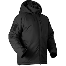 Mens Winter Jacket Waterproof Ski Jacket Warm Snow Coat Mountain Windbreaker Hooded Parka Heavyweight Outerwear