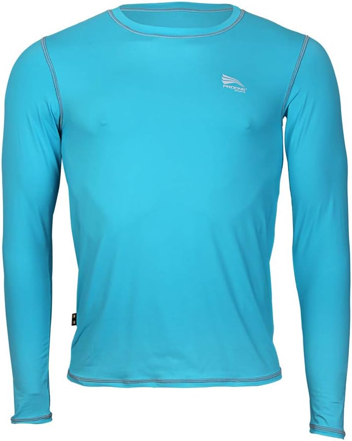 PROGNE SPORTS Proteção Solar Camiseta Termica para Atividades ao Ar Livre, Unissex