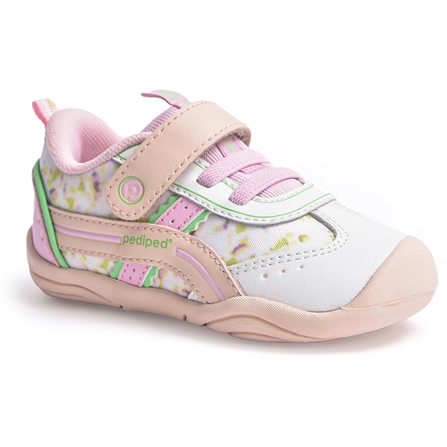 pediped Girl's Grip 'N' Go First Walker Shoe