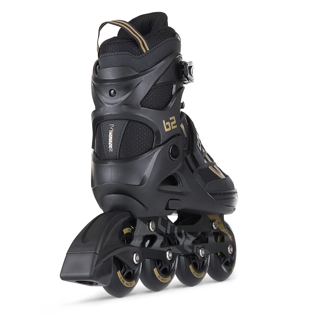 Movino Inline Skates Cruzer B3 Verstellbare Rollschuhe Damen Mädchen Jungen Inliner für Erwachsene mit großen Rädern