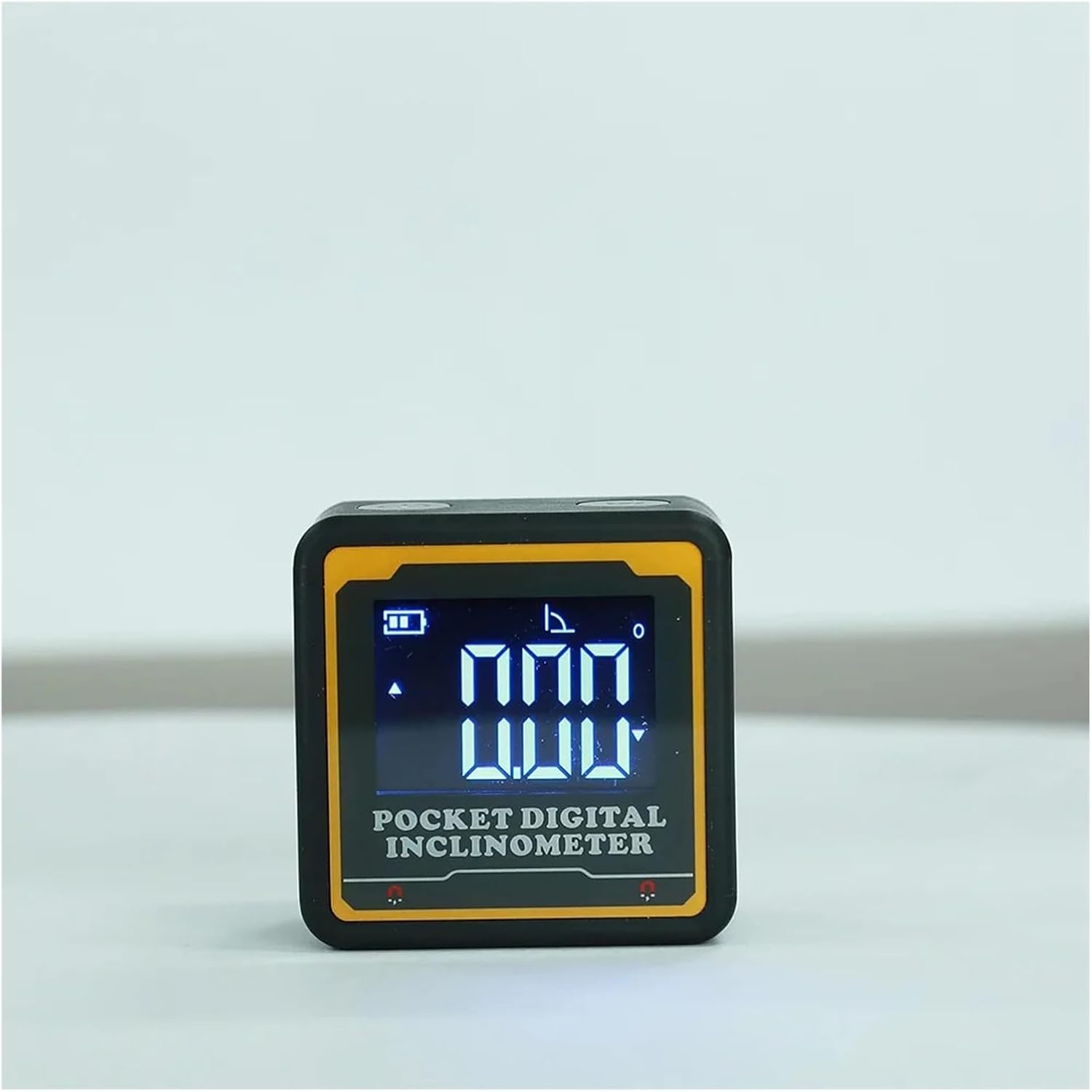 Digital Angle Finder, Goniometer Electronic Digital Angle Gauge Magnetic Protractor Inclinometer Level Finder Box With Backlight,Angle Finder(With-Bluetooth)