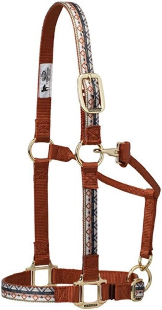 Weaver Equine Adjustable Patterned Nylon Horse Halter