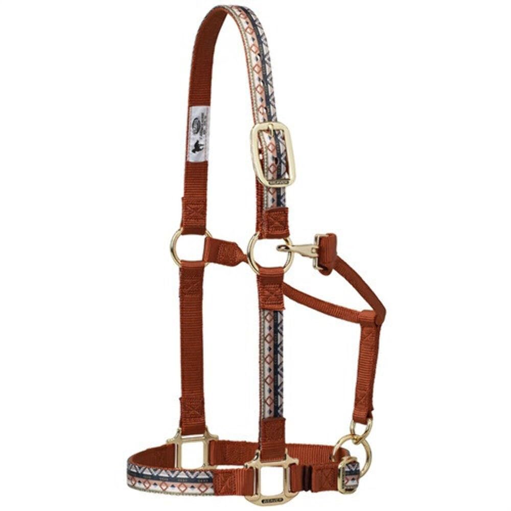 Weaver Leather Cavezza regolabile in nylon per cavalli, cactus, cavallo medio