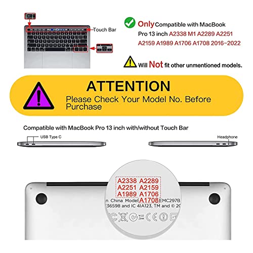 Carcasa MacBook Pro 13 Einstein con protector de teclado Mac OS 2