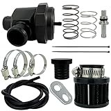KEEGTBOX Turbo Billet Diverter Valve Kit Compatible with Polaris RZR XPT XP PRO 2016 2017 2018 2019...