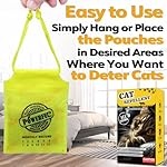 12 Pack Extra Strength Cat Repellent Pouches – Natural Cat Indoor Outdoor Odor Deterrent, Dual-Action Mint & Lemon Formula for Gardens, Furniture - Image 4