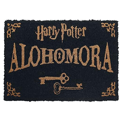 Harry Potter Alohomora Unisex Felpudo Multicolor Ver descripción 40 x 60 cm