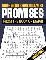 Bible Word Search Puzzles - Promises from the Book of Isaiah - LARGE PRINT 1700164376 Book Cover