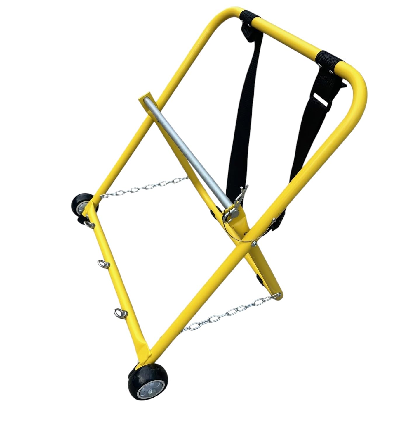 Heavy Duty Steel Wire Dispenser for Cable Reels - Industrial Grade, Holds Reels Up to 20