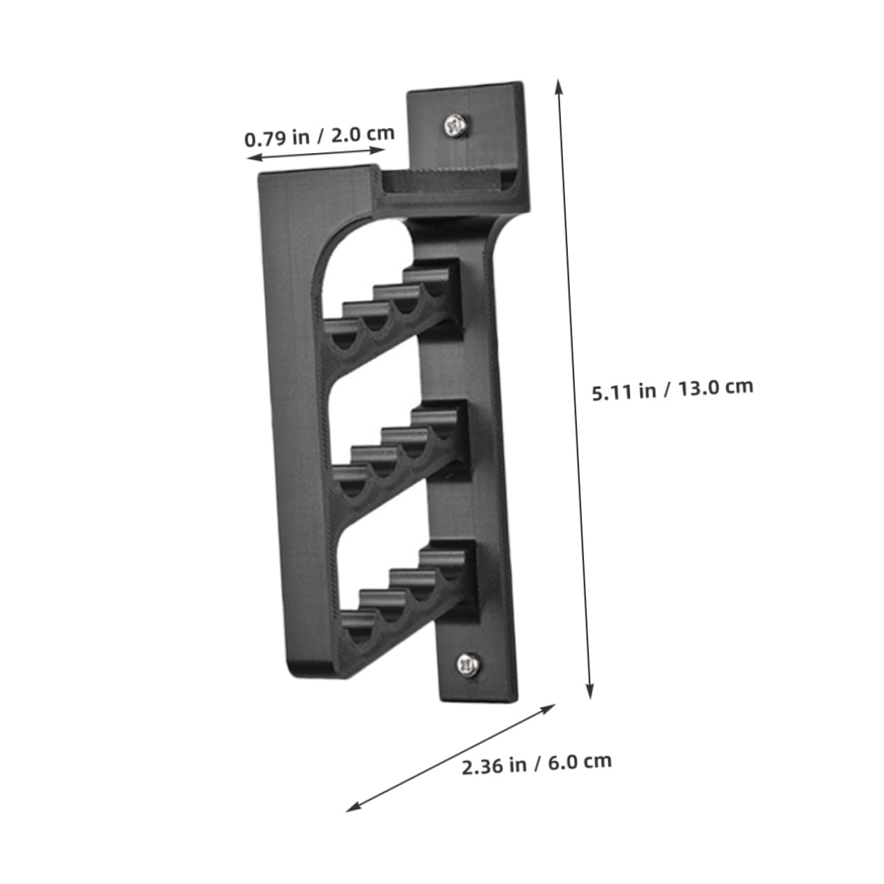 Parliky 2pcs Wall Mount Bow Rack Display Storage for Arrows Archery Gear Sturdy Wall Stand Quick Setup