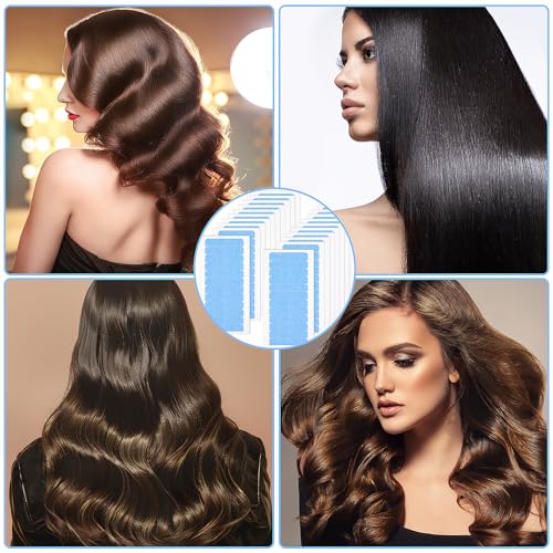 240 Stück Ersatztapes Klebestreifen Klebeband für Haarverlängerungen Alternative für Perücken Tapes Klebestreifen Extensions Ersatzband Klebriges Echthaar Spitzenperücken Tape kleber Extensions