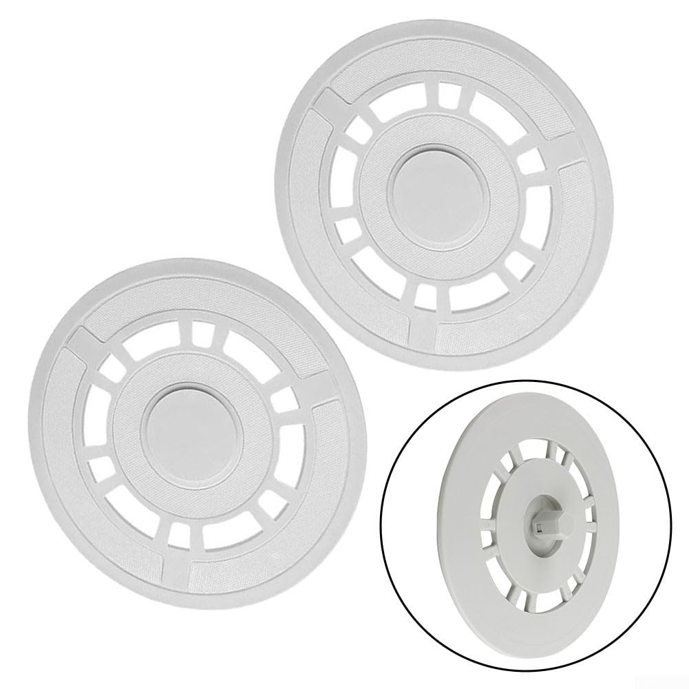 Supporto per mop per Xiaomi X20 Plus, per DREAME L10S Ultra Pro, accessori per robot aspirapolvere Gen 2, rapido per design a scatto sicuro ritenzione del panno in microfibra bianco, confezione da 2