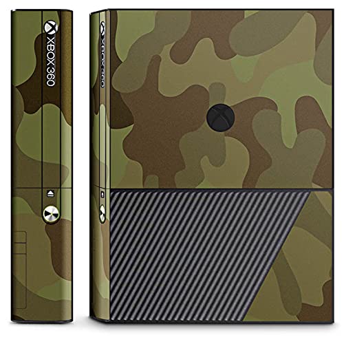 DeinDesign Skin kompatibel mit Microsoft Xbox 360 E Folie Sticker Camouflage Tarnmuster Bundeswehr