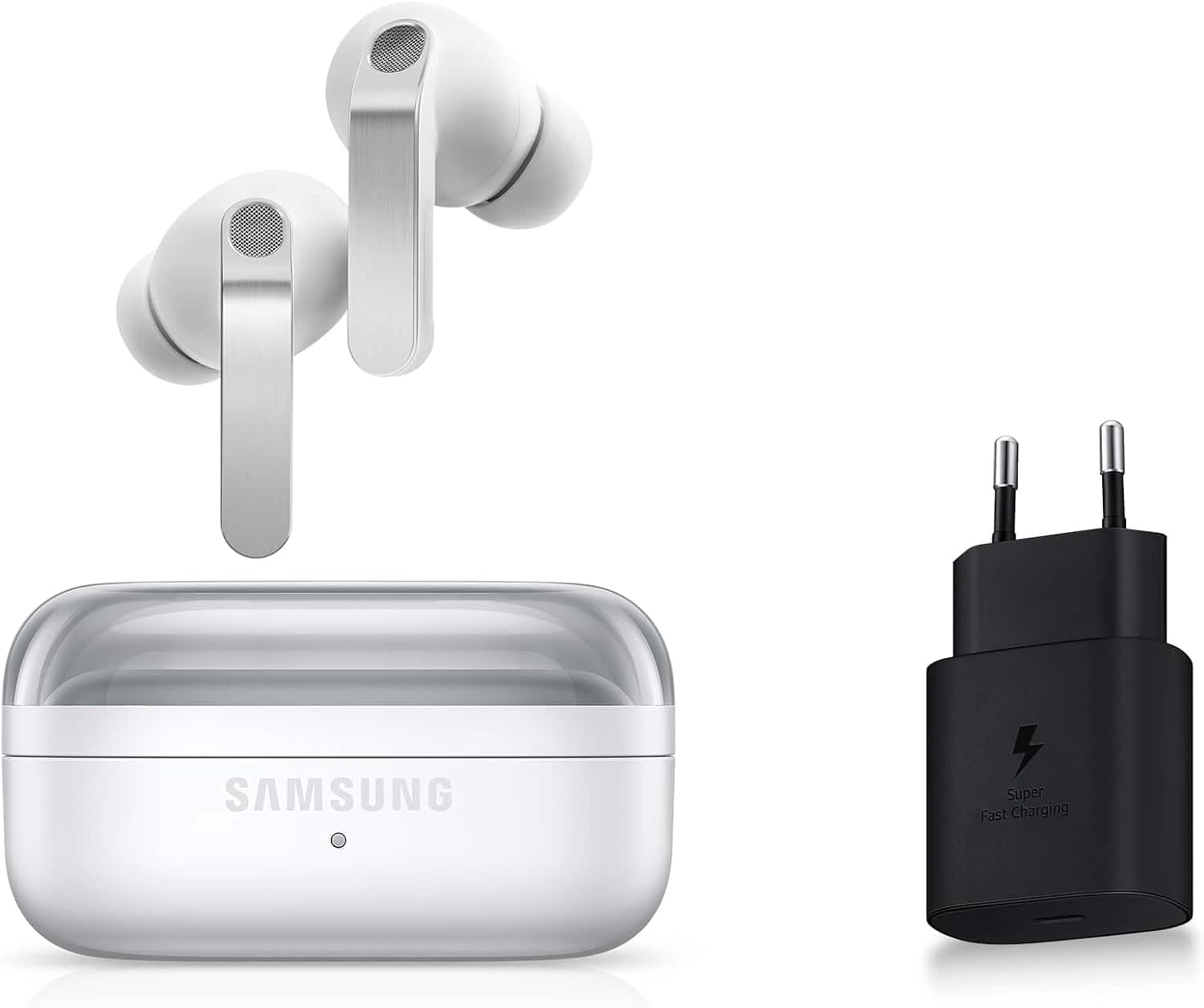 Samsung Galaxy Buds4 Pro - Hi-Fi Bluetooth Earbuds in White