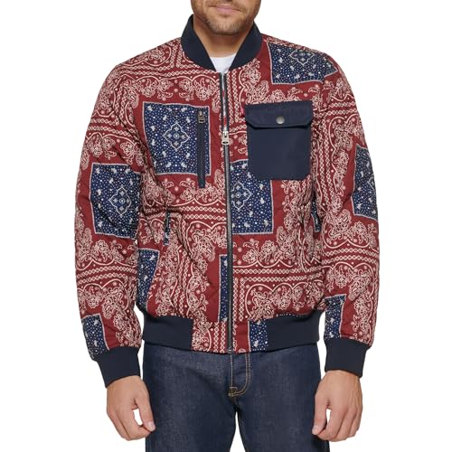 Image of Levi's Men's Levi's Men's Diamond Quilted Bomber Jacket