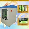 TECHTONGDA Automatic Clamping Paint Shaker Mixing Machine, Glue Paste Shaker Mixing Blending Equipment Stirrers, 0.5-20L Paint Shaker Mixer, Height Range 3.15-15 Inch, Max Weight 66 LB, 110V
