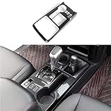 Voodonala for 4Runner ABS Carbon Fiber Gear Panel Gear Shift Shifter Transmission Gearstick Selector Lever Panel Trim Gear Tray for 2010-2025+ Toyota 4Runner Interior Accessories, 1pc