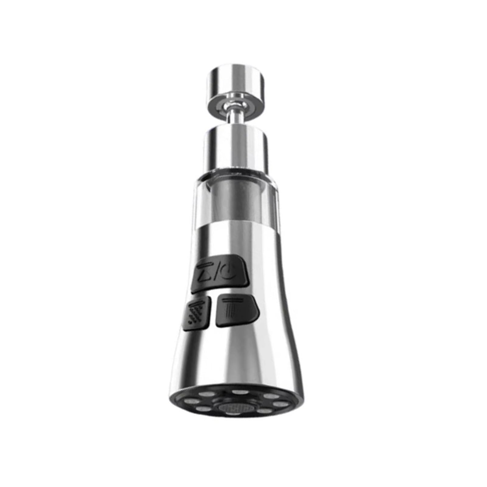 Rtbvghjik A Style Silver Kitchen Faucet Extender With Filter Function Universal 360 Degrees Rotate Aerator Splash For Kitchen Faucet(A Style Silver)