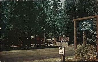 Camp Mather Mather, California CA Original Vintage Postcard