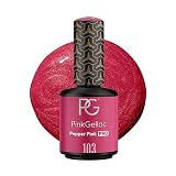 Pink Gellac 104 Passion Pink 15 ml Lakier Żelowy Z Subtelnym Perłowym Połyskiem Idealny Do Zdobienia Paznokci