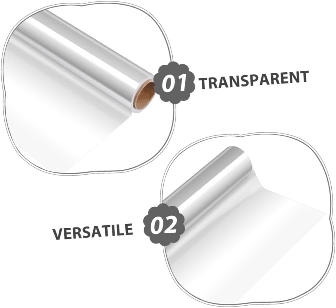 Cabilock Cellophane Wrap Roll 50cm X 50m Floral Arrangement Flower Wrapper Paper for Baskets and Bouquets Craft Wrapping Supplies