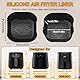 21cm Silikonform Heißluftfritteuse für Philips Airfryer 5000 Serie XXL 7.2 L/Airfryer 3000 Serie XL 6.2 L, Airfryer Silikonform für COSORI 4.7L, Air Fryer Silikon Einsatz Zubehör(HD9285/90,HD9270/90)