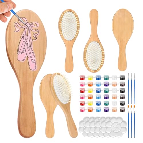 Kit créatif peigne en bois pour votre activité manuelle à la maison