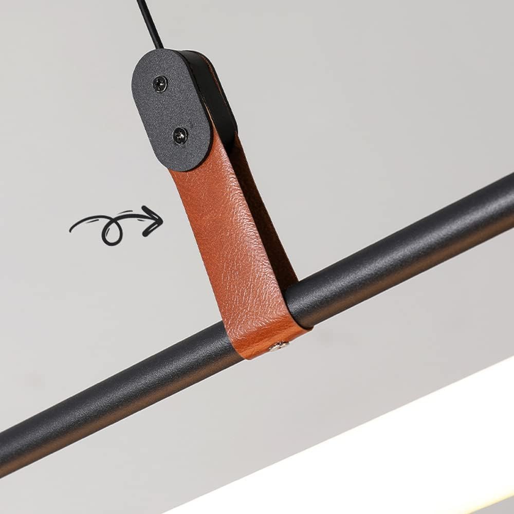 Luksusowa Lampa Wisząca Led Z Długim Paskiem, Ściemnialna, Sufitowa, Nowoczesna Lampa Wisząca Do Jadalni, Żyrandol, Oświetlenie Sufitowe,Gold-80cm