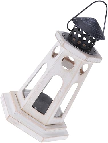 OSALADI Metal Lantern Faroles Decorativos Portable Lantern Hanging Lantern Vintage Lantern Decorative Metal Lantern Candlestick Candle Holder Candle
