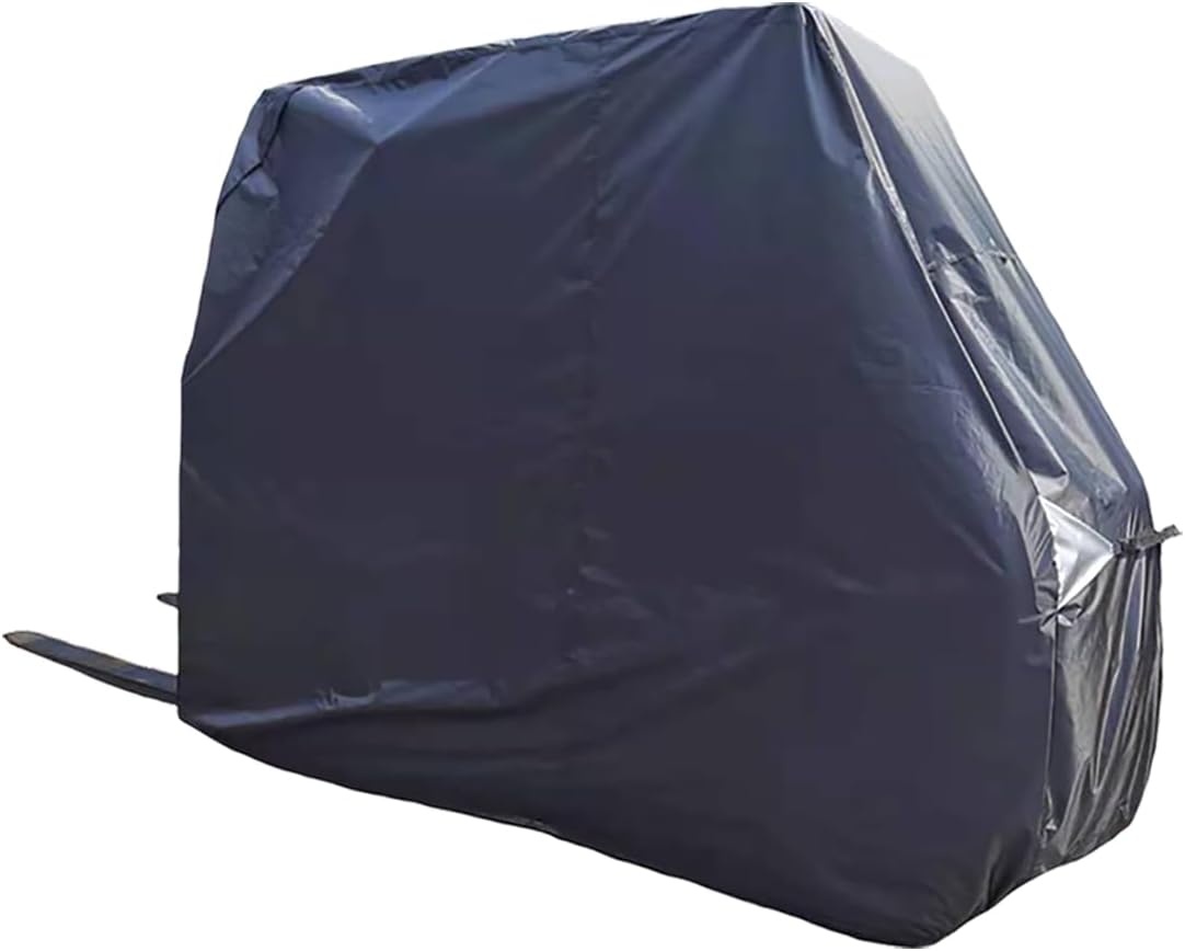 Forklift Cover Waterproof Heavy Duty Outdoor Storage Bag with Zipper Dustproof Forklift Protection Easy Access Universal Fit