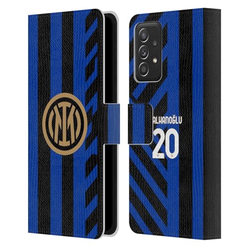 Housse Inter Milan Hakan Çalhanoglu pour Galaxy A52s coque protection portefeuille cuir 2025