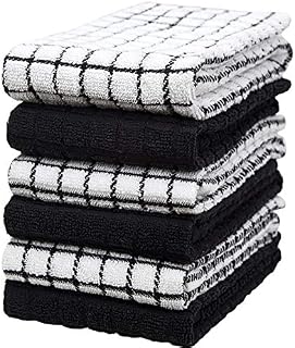 Premium Kitchen Towels (16”x 28”, 6 Pack) – Large Cotton Kitchen Hand Towels